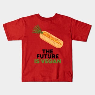 THE FUTURE IS VEGAN Kids T-Shirt